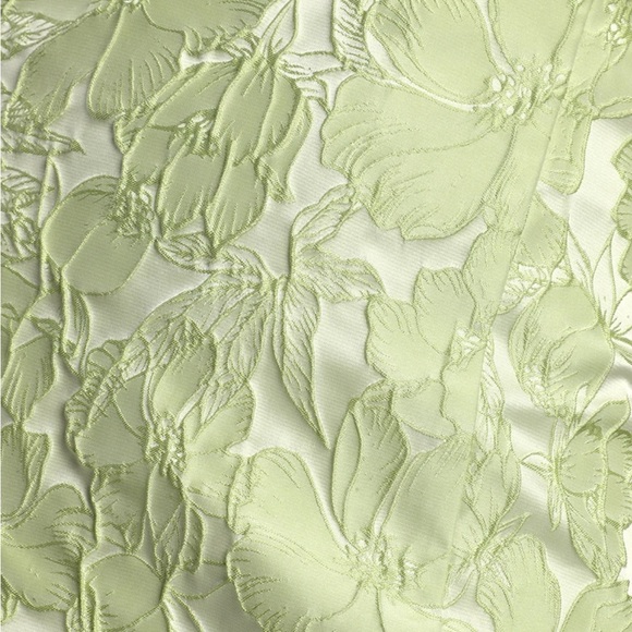 Lulus Floral Jacquard Sleeveless Mini Dress_NWT - Picture 4 of 9